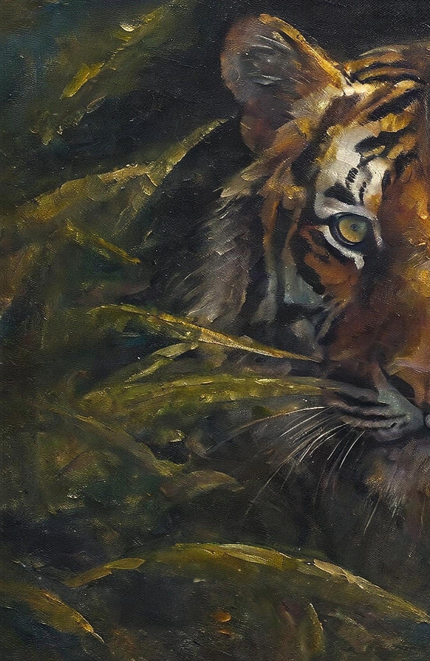 Tiger - Large Decoupage Paper for Furniture - Rice Paper - Decoupage Paper - Jungle