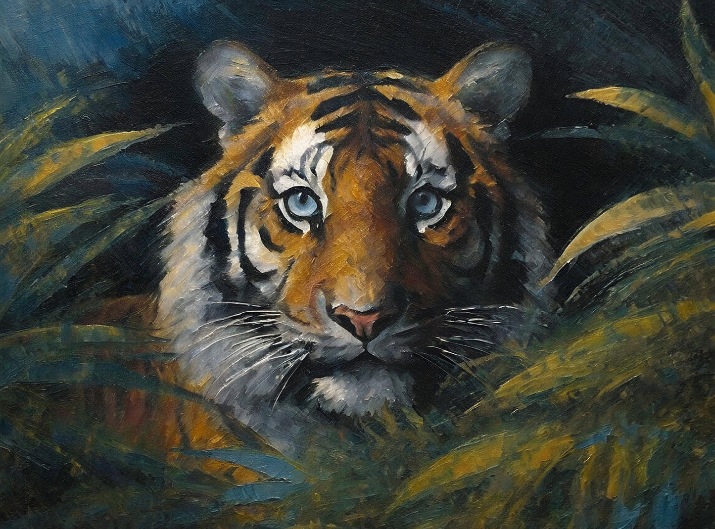 Tiger - Large Decoupage Paper for Furniture - Rice Paper - Decoupage Paper - Jungle
