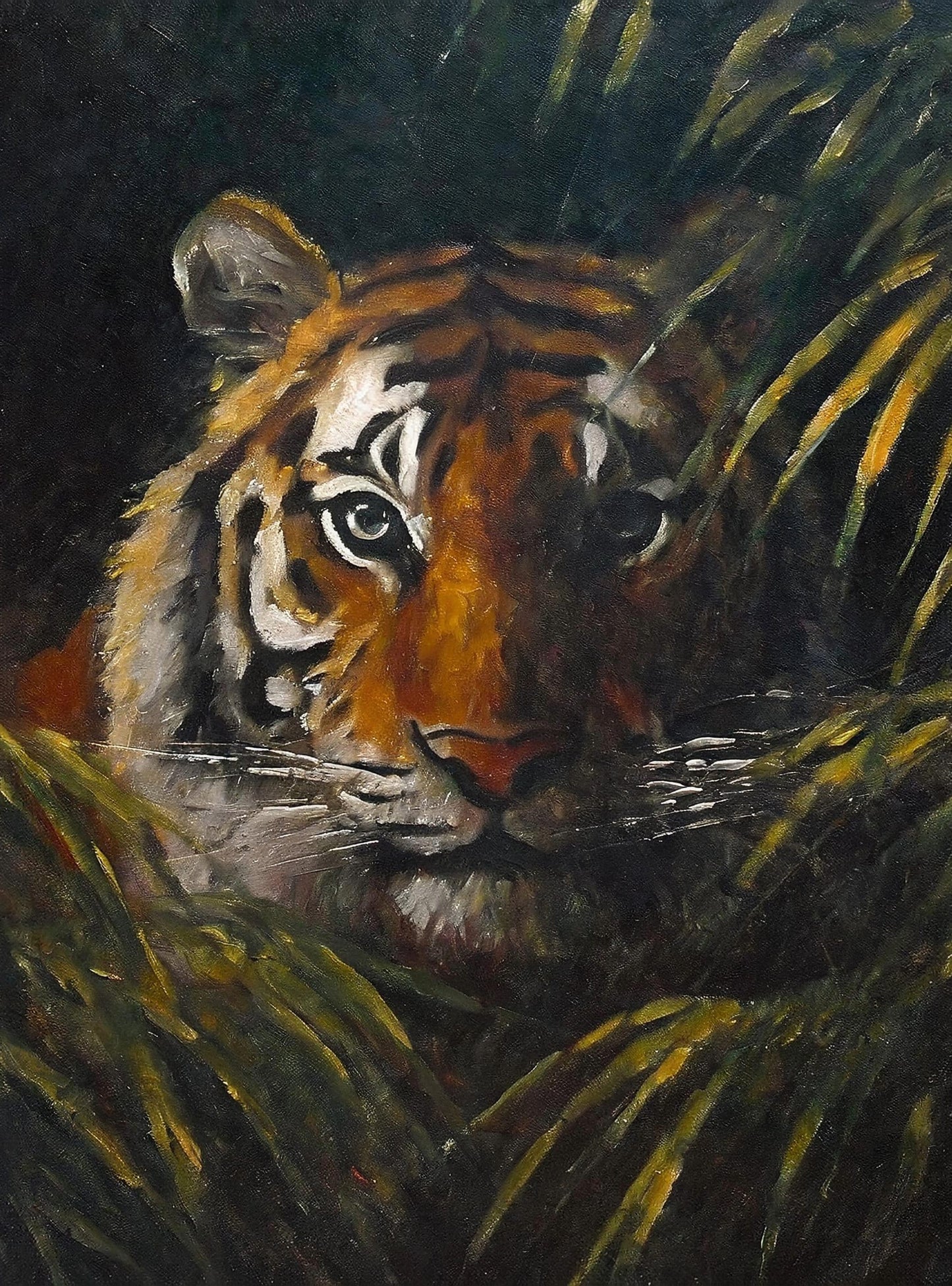 Tiger - Large Decoupage Paper for Furniture - Rice Paper - Decoupage Paper - Jungle