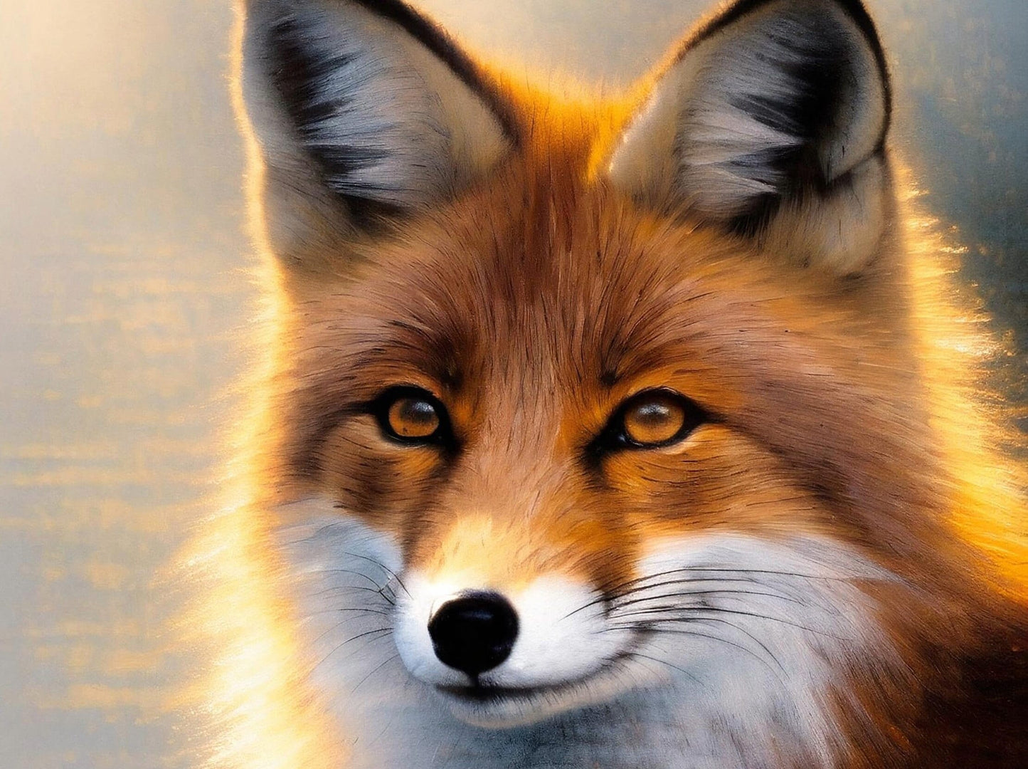 Fox - Large Decoupage Paper for Furniture - Rice Paper - Decoupage Paper