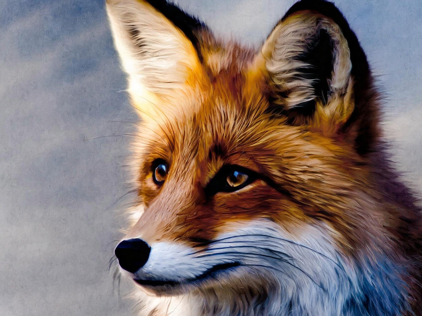 Fox - Large Decoupage Paper for Furniture - Rice Paper - Decoupage Paper