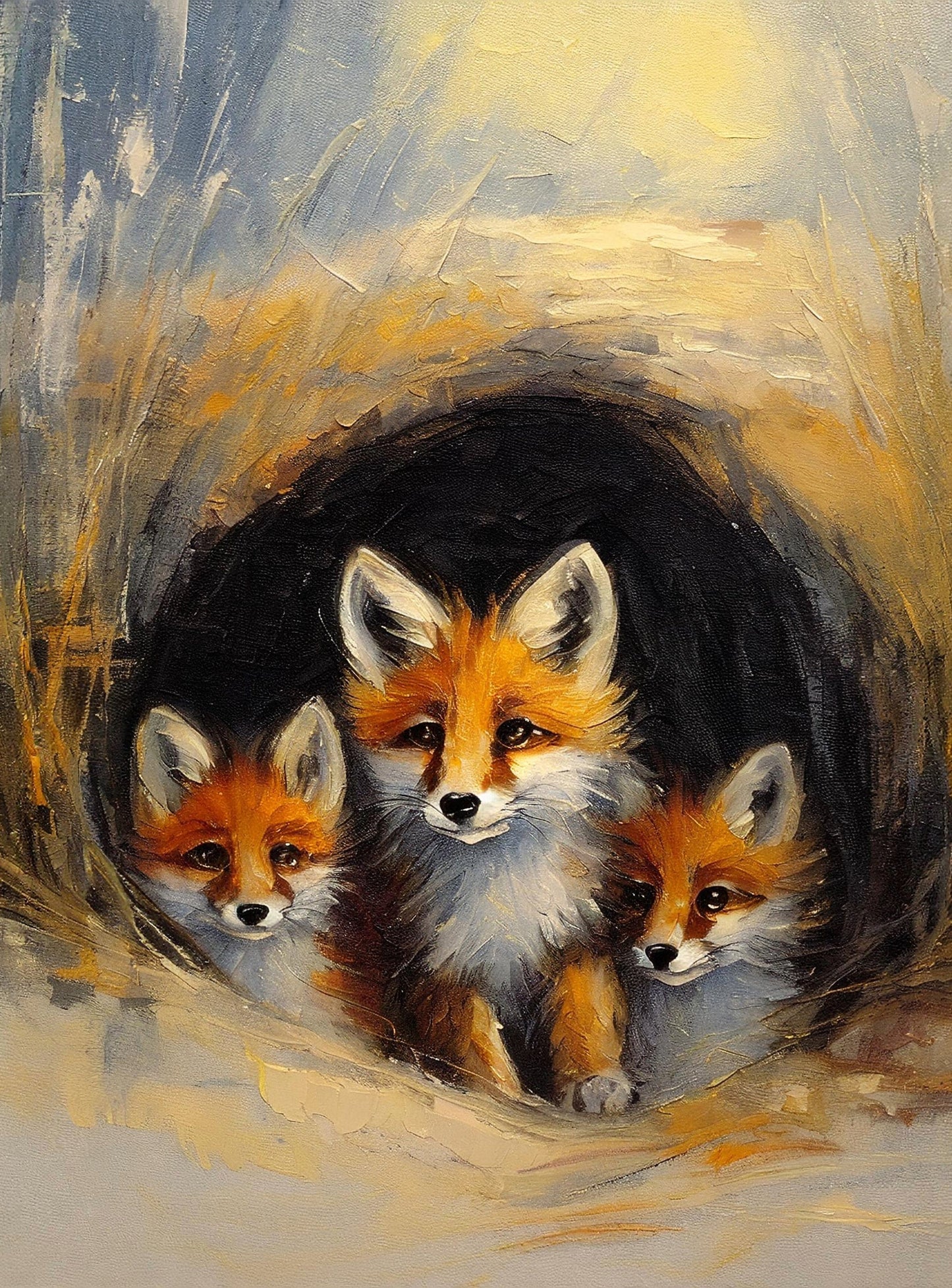 Fox - Large Decoupage Paper for Furniture - Rice Paper - Decoupage Paper