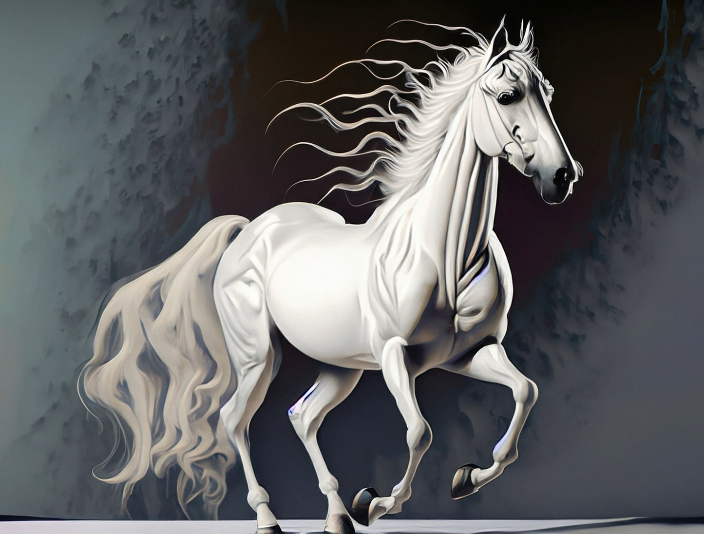 white horse rice paper