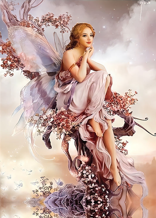 Angel - Decorative Decoupage Paper - Stamperia Rice Paper - for Furniture - Big Size Options [ Colorful ]