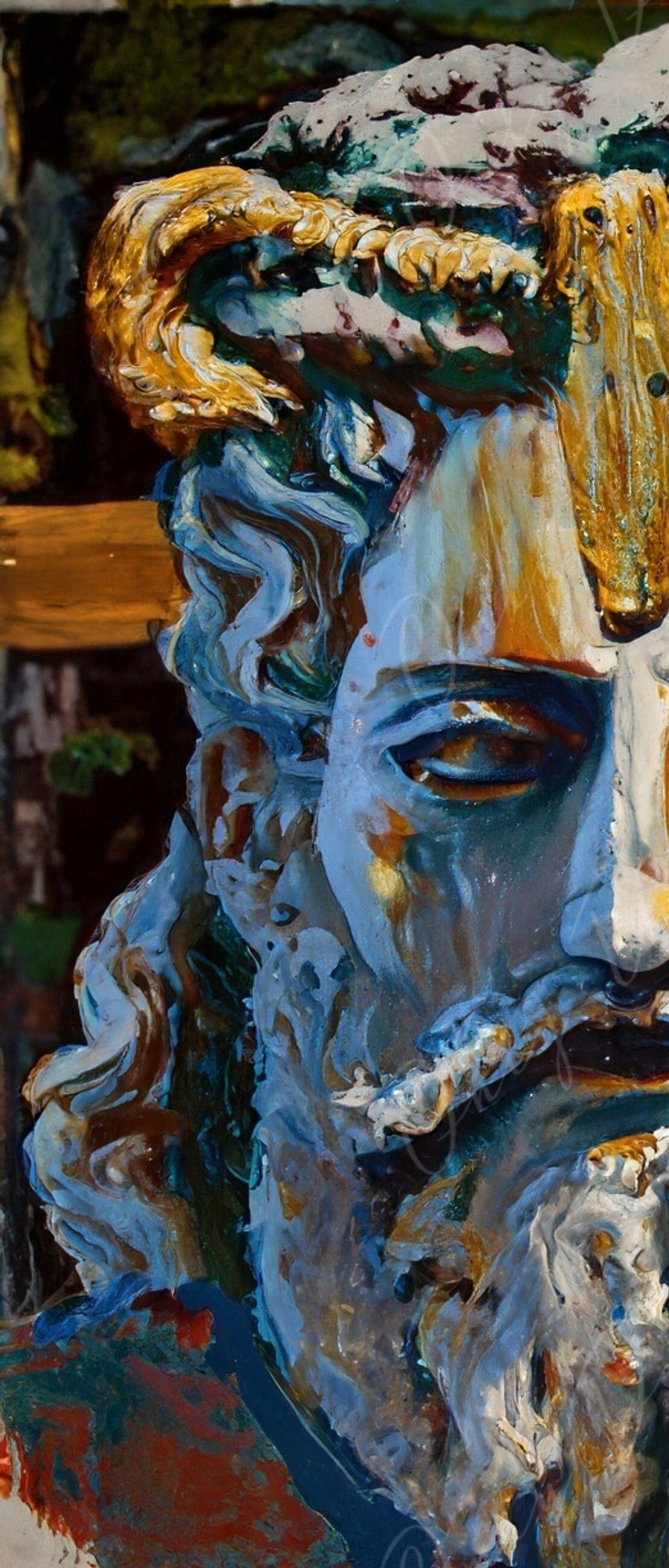 Decoupage Paper - Mythology - Rice Paper Decoupage - Greek Gods - Decoupage Paper for Furniture - Zeus