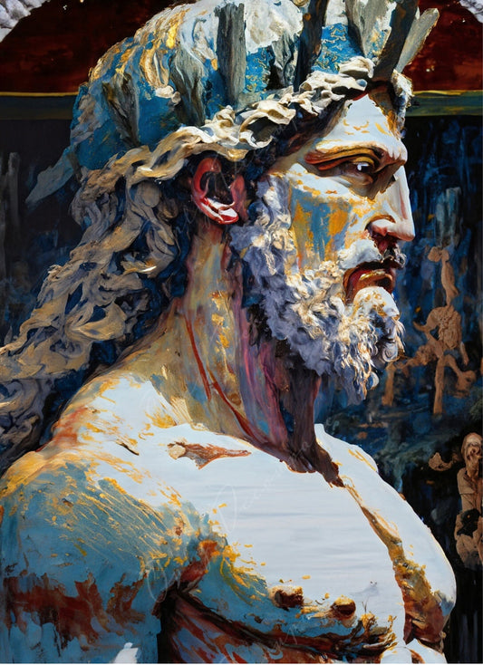 Decoupage Paper - Mythology - Rice Paper Decoupage - Greek Gods - Decoupage Paper for Furniture