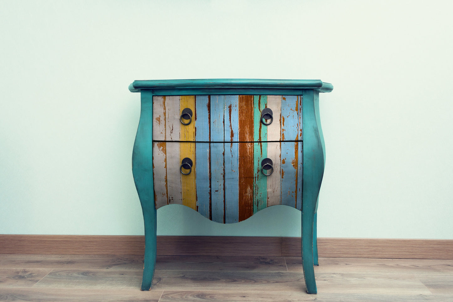 Large Rice Paper for Decoupage - Furniture Decoupage - Vintage Decoupage - Decoupage Paper - Old Wooden Floor