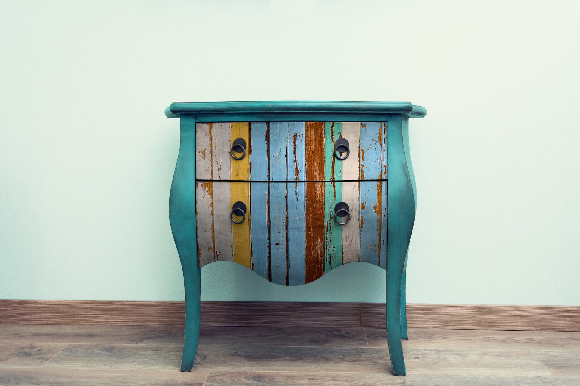 Large Rice Paper for Decoupage - Furniture Decoupage - Vintage Decoupage - Decoupage Paper - Old Wooden Floor