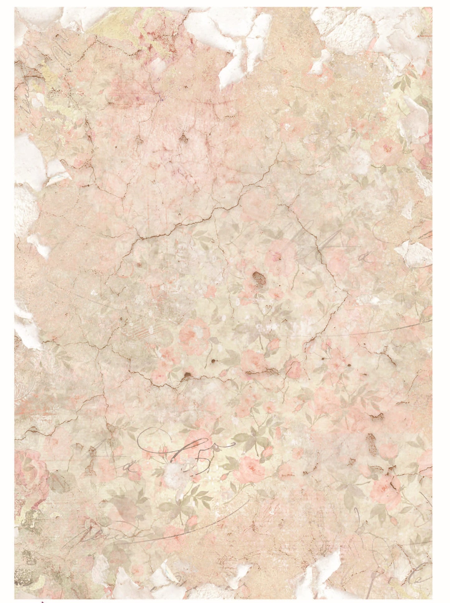 Red Vintage Texture Decoupage - Decoupage Art - Large Size Rice Paper for Decoupage - Decoupage Crafts