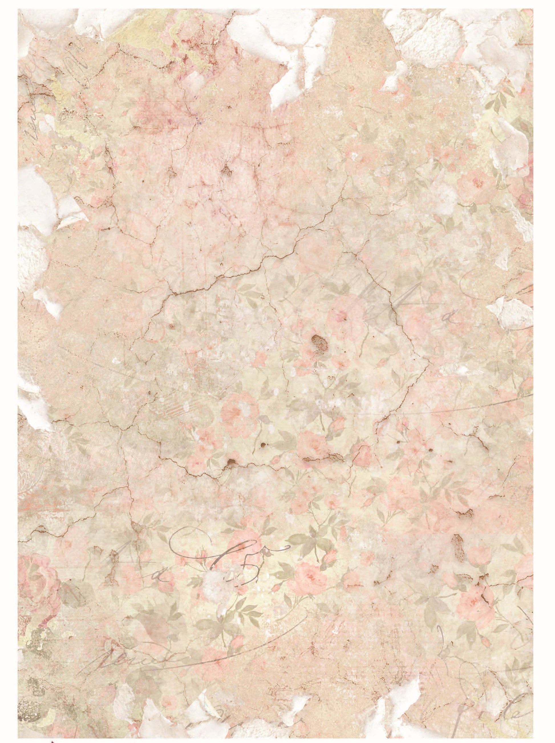 Red Vintage Texture Decoupage - Decoupage Art - Large Size Rice Paper for Decoupage - Decoupage Crafts