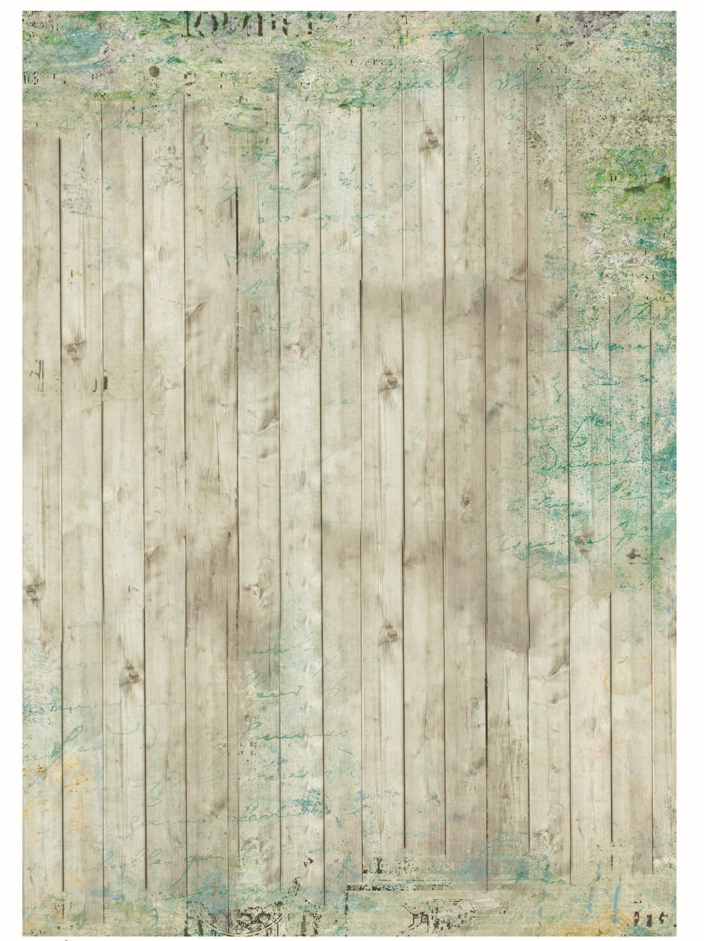 Green Decoupage - Decoupage Art - Large Size Rice Paper for Decoupage - Decoupage Crafts