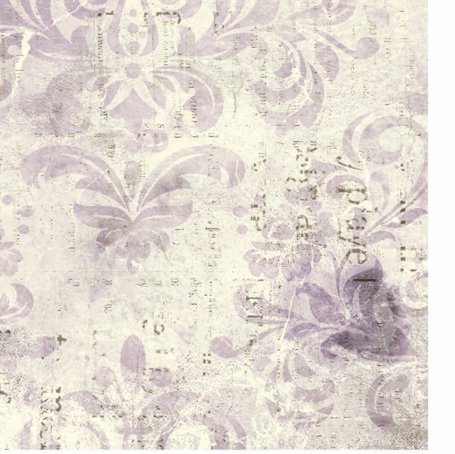 Purple Flower Vintage Decoupage - Decoupage Art - Large Size Rice Paper for Decoupage - Decoupage Crafts