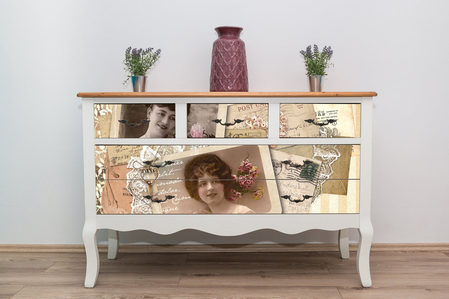 Large Rice Paper for Decoupage - Furniture Decoupage - Vintage Decoupage - Decoupage Paper