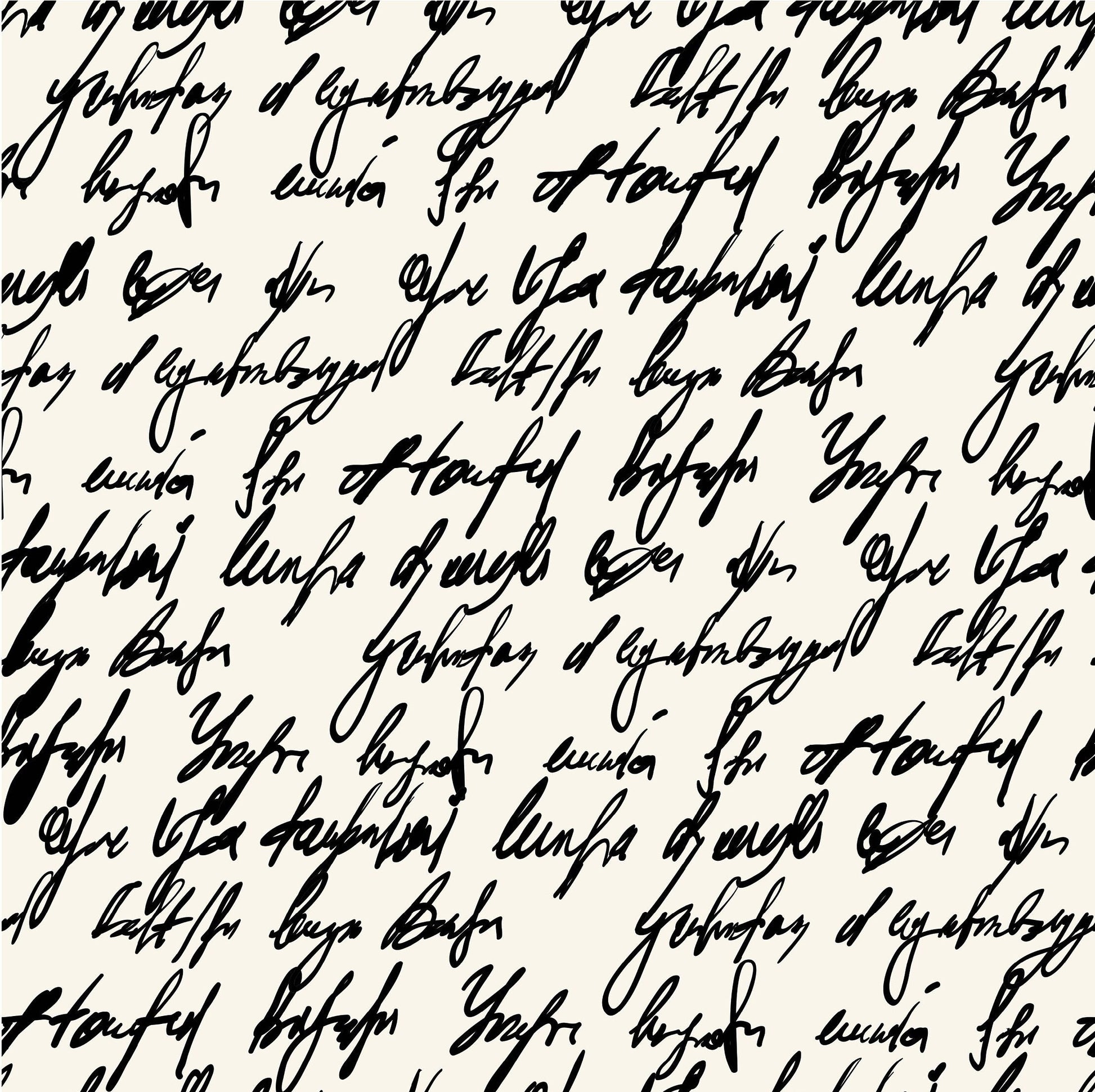 Handwrite Large Decoupage Paper - Decoupage Art - Large Size Rice Paper for Decoupage - A3 A2 A1