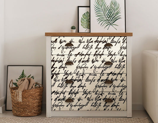 Handwrite Large Decoupage Paper - Decoupage Art - Large Size Rice Paper for Decoupage - A3 A2 A1