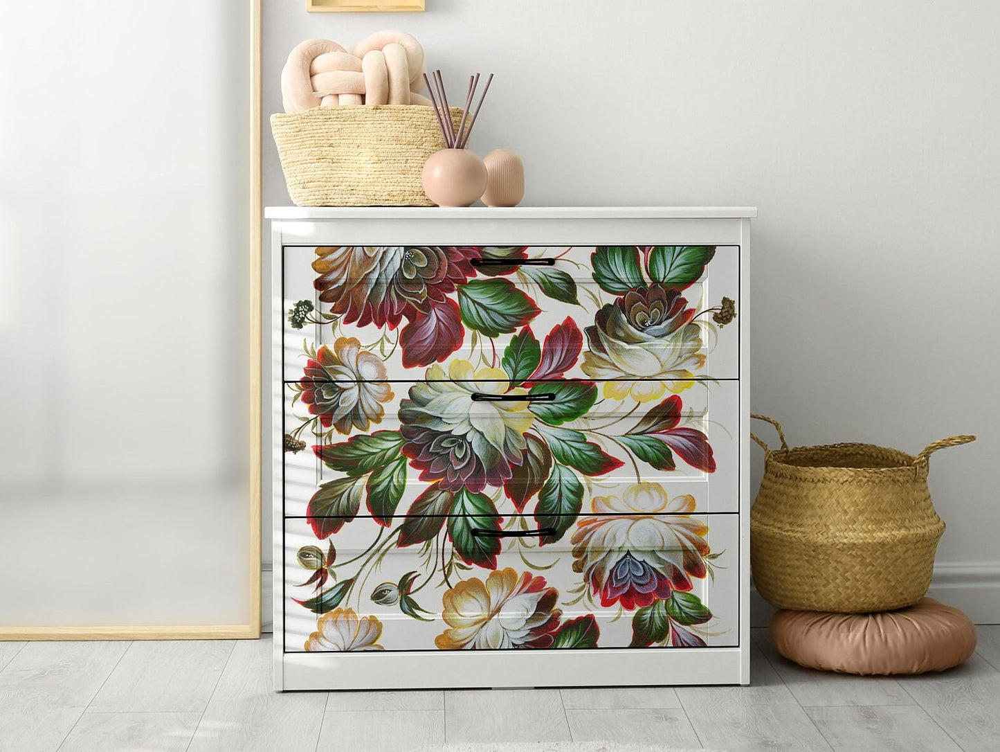 Peony Flowers Decoupage Paper - Decoupage Art - Large Size Rice Paper for Decoupage