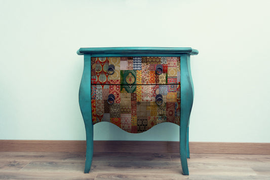 Large Rice Paper for Decoupage - Furniture Decoupage - Vintage Decoupage - Decoupage Paper - Traditional Ottoman Rug Pattern