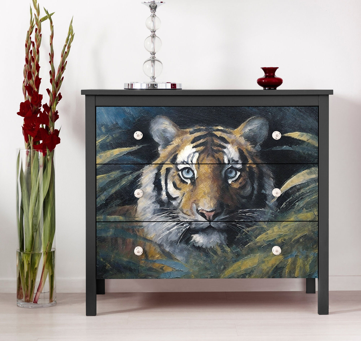 Tiger - Large Decoupage Paper for Furniture - Rice Paper - Decoupage Paper - Jungle