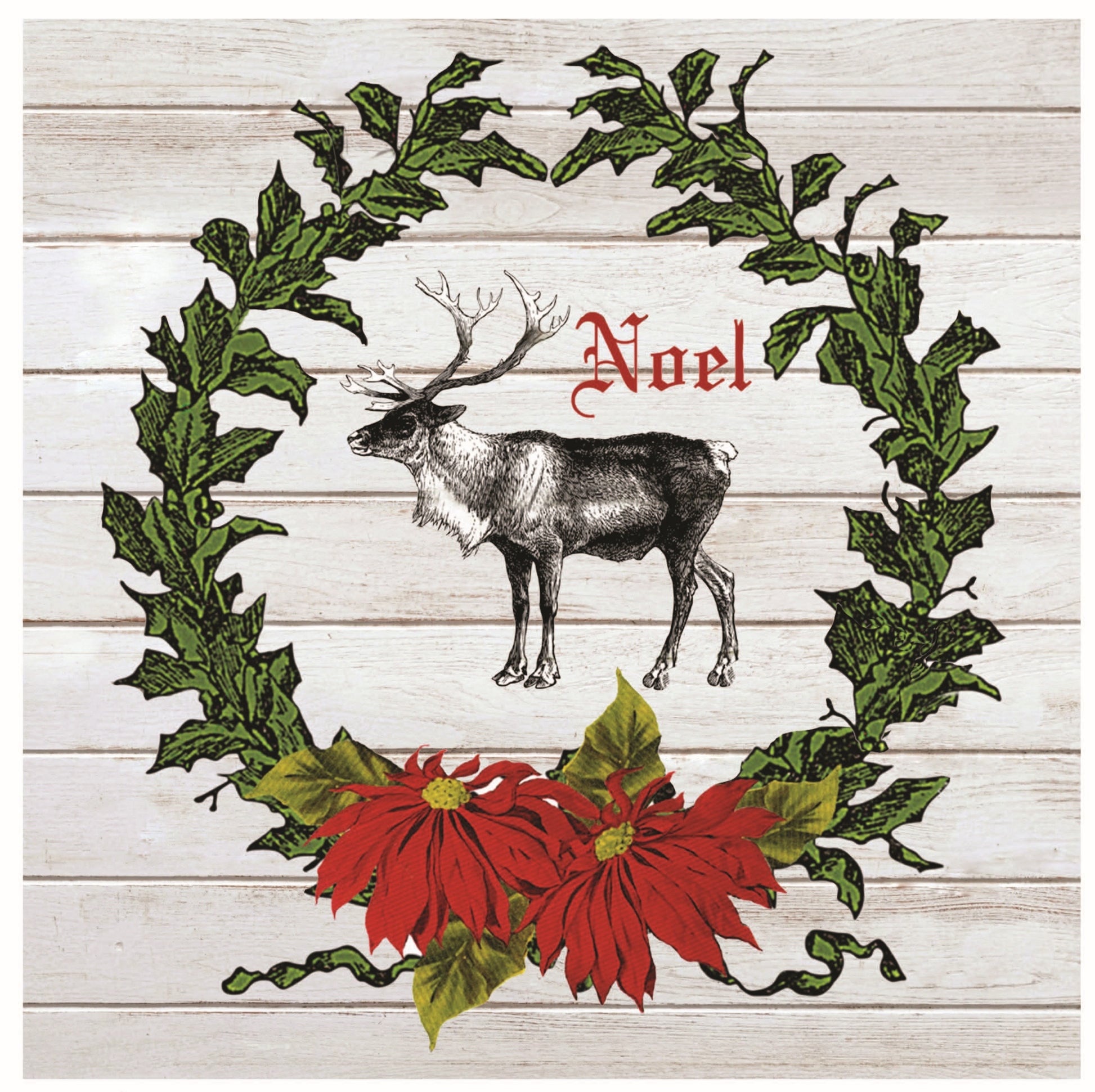 noel decoupage paper