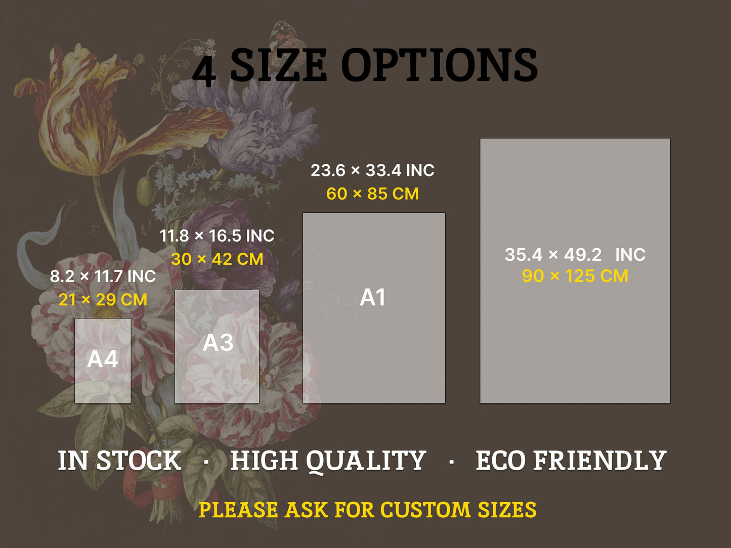 large size decoupage paper