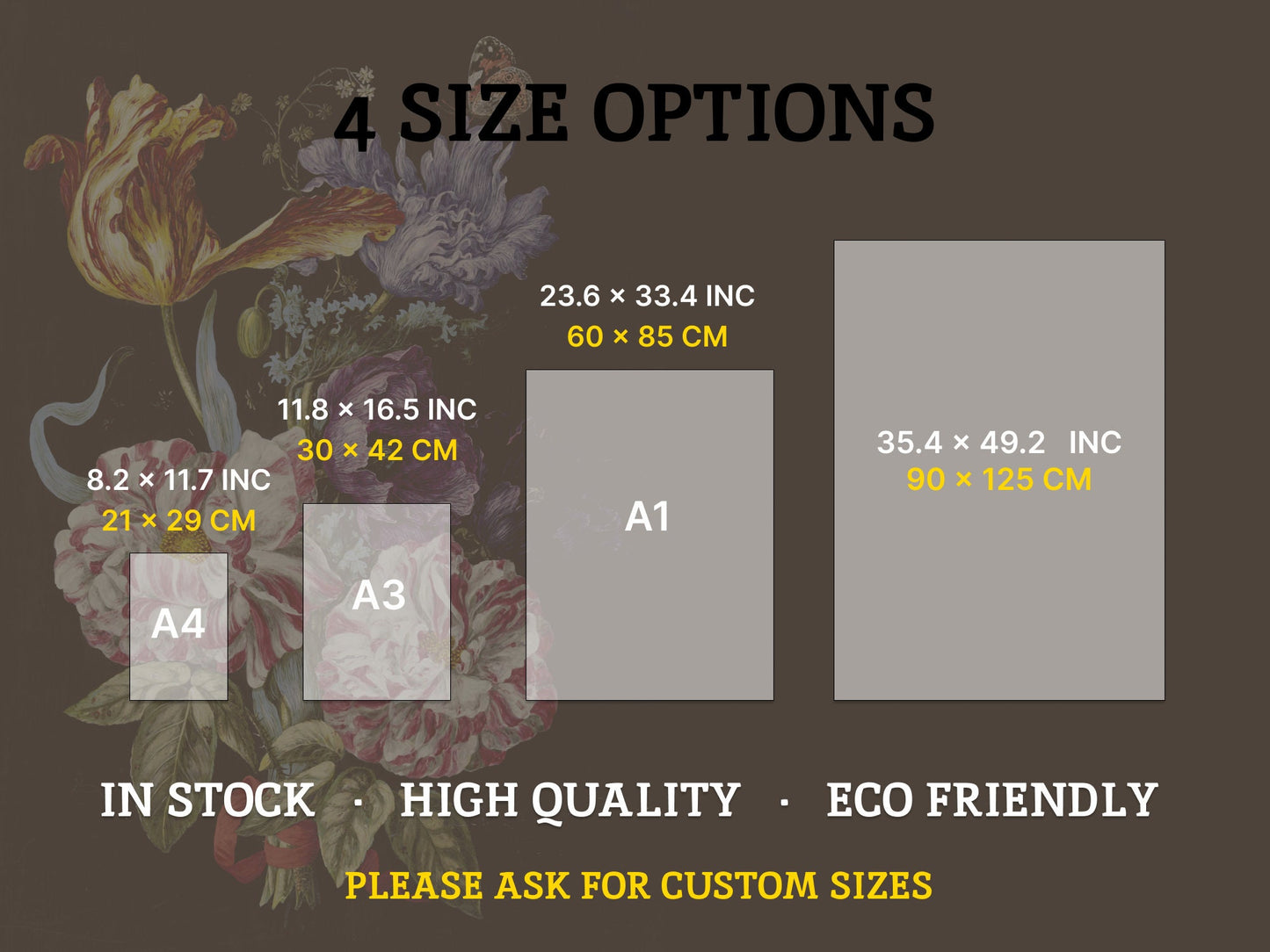 large size decoupage paper