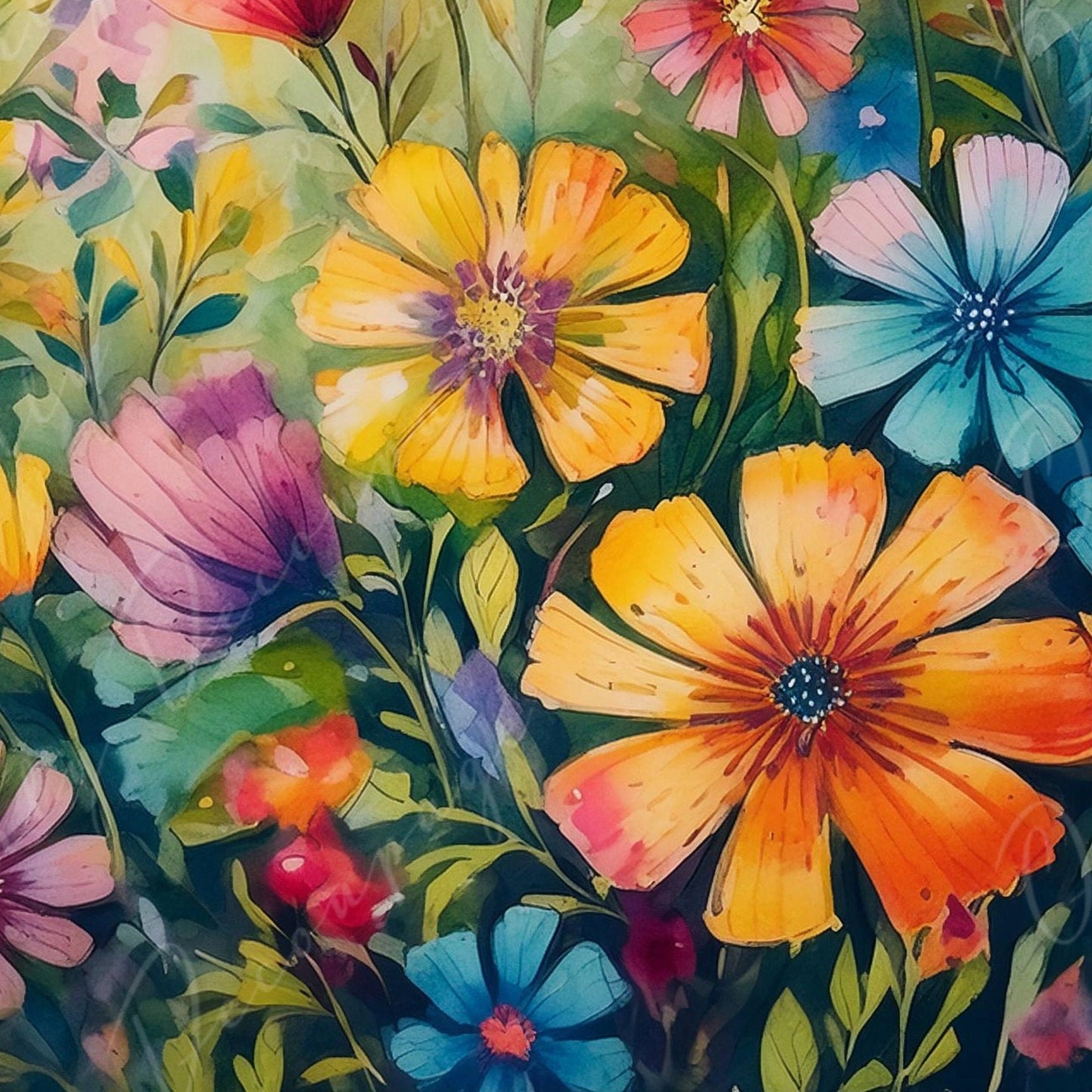 Floral Decoupage Rice Paper – Spring Blossom Furniture Design