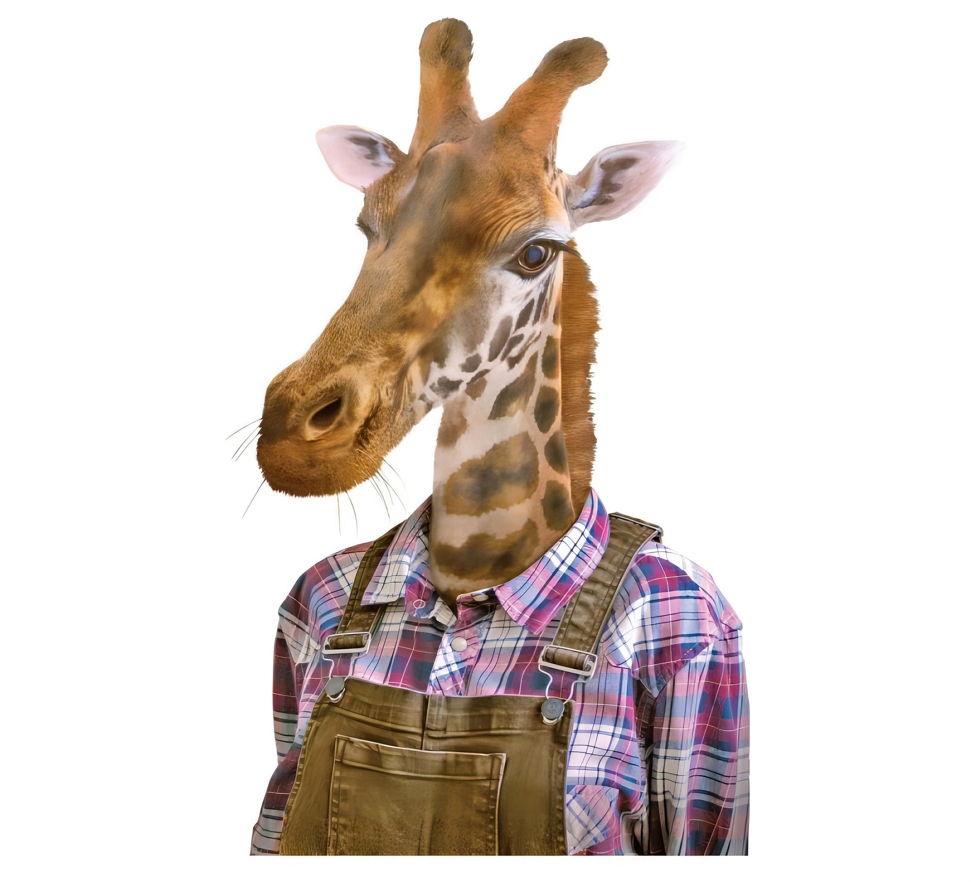 giraffe decoupage paper