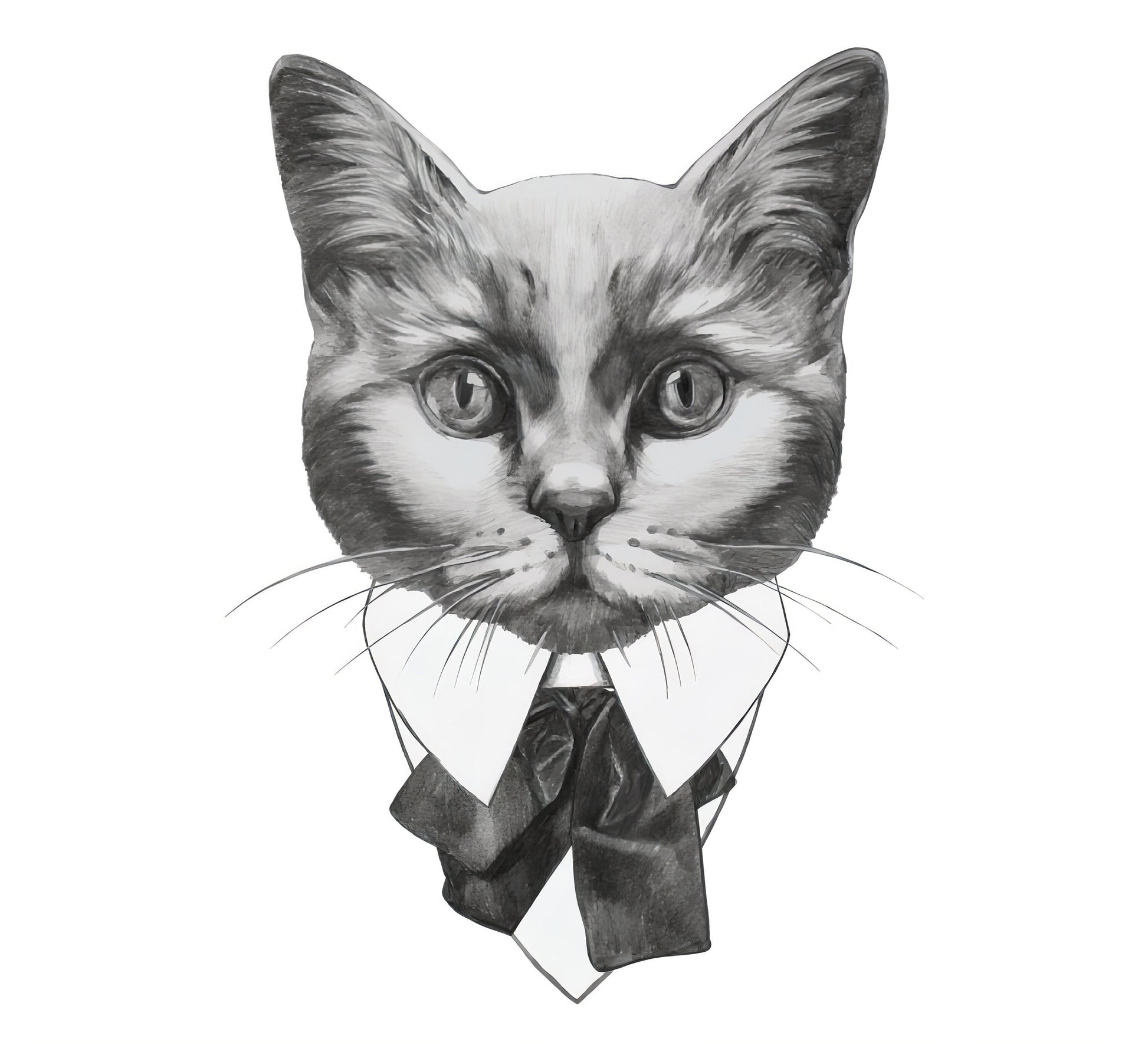 cat decoupage paper