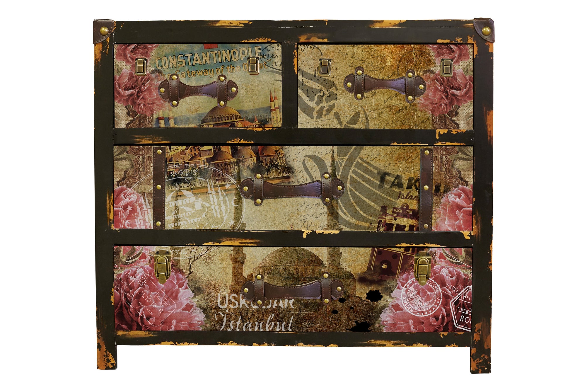 Large Decoupage for Furniture - Rice Paper - Vintage Decoupage - Floral Decoupage Paper - Costantinapole Uskudar