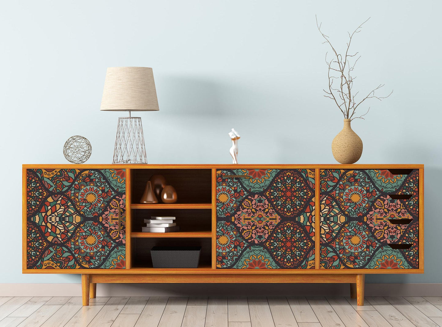 mandala decoupage