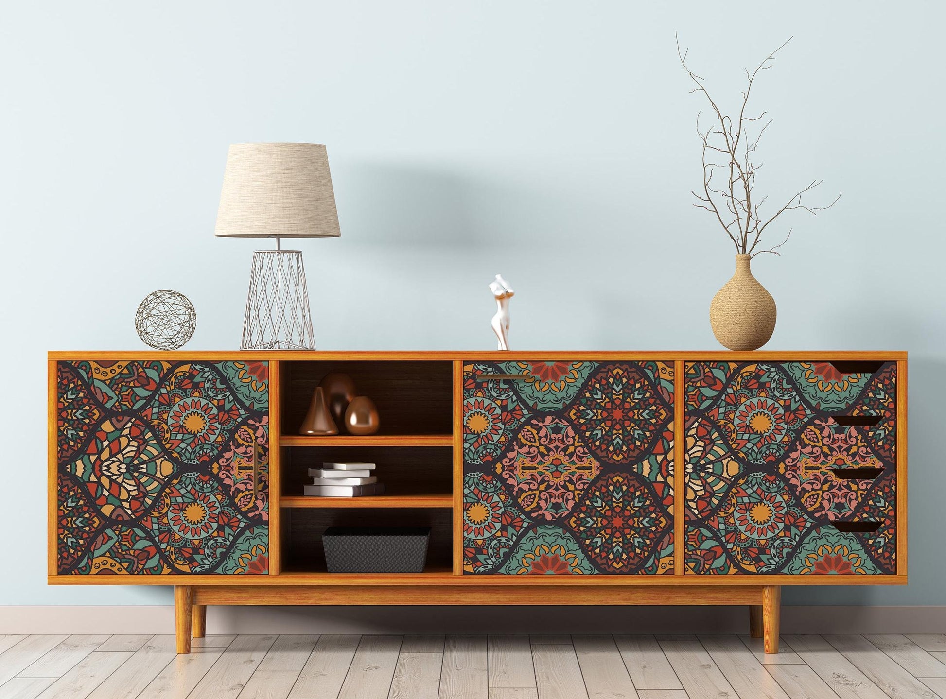 mandala decoupage