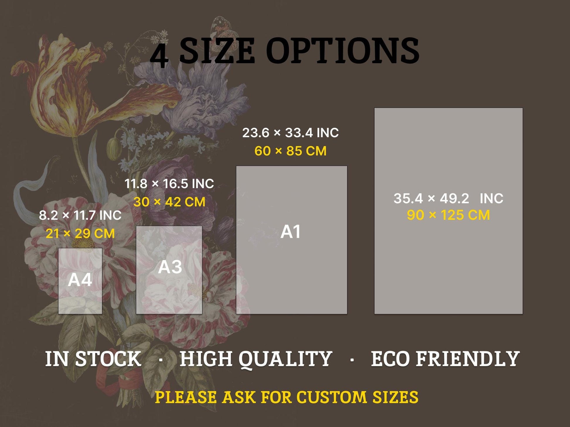 Large Decoupage Paper - Christmas Collection - 6 Size Options