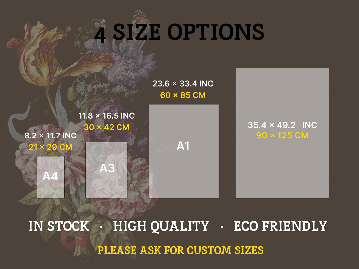 Large Decoupage Paper - Christmas Collection - Wreath - 6 Size Options