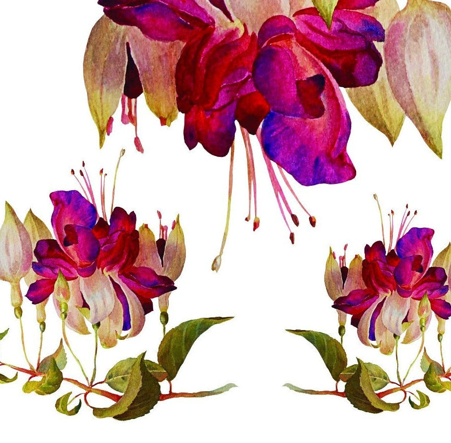 Easy Furniture Transfer - Decor Transfer - Furniture Upcycling - Floral Transfer - DIY
