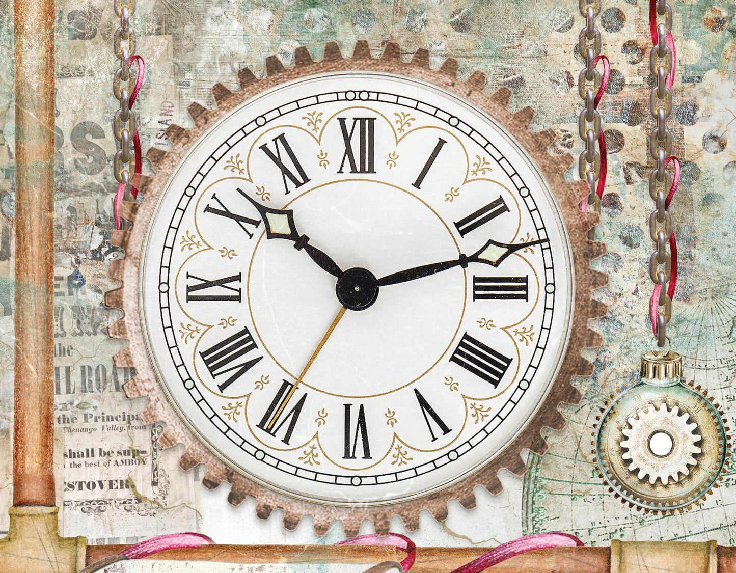 Large Decoupage Paper - Christmas Collection - 6 Size Options