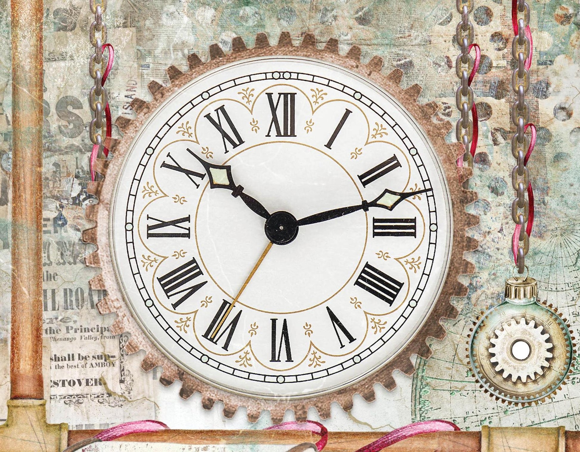 Large Decoupage Paper - Christmas Collection - 6 Size Options