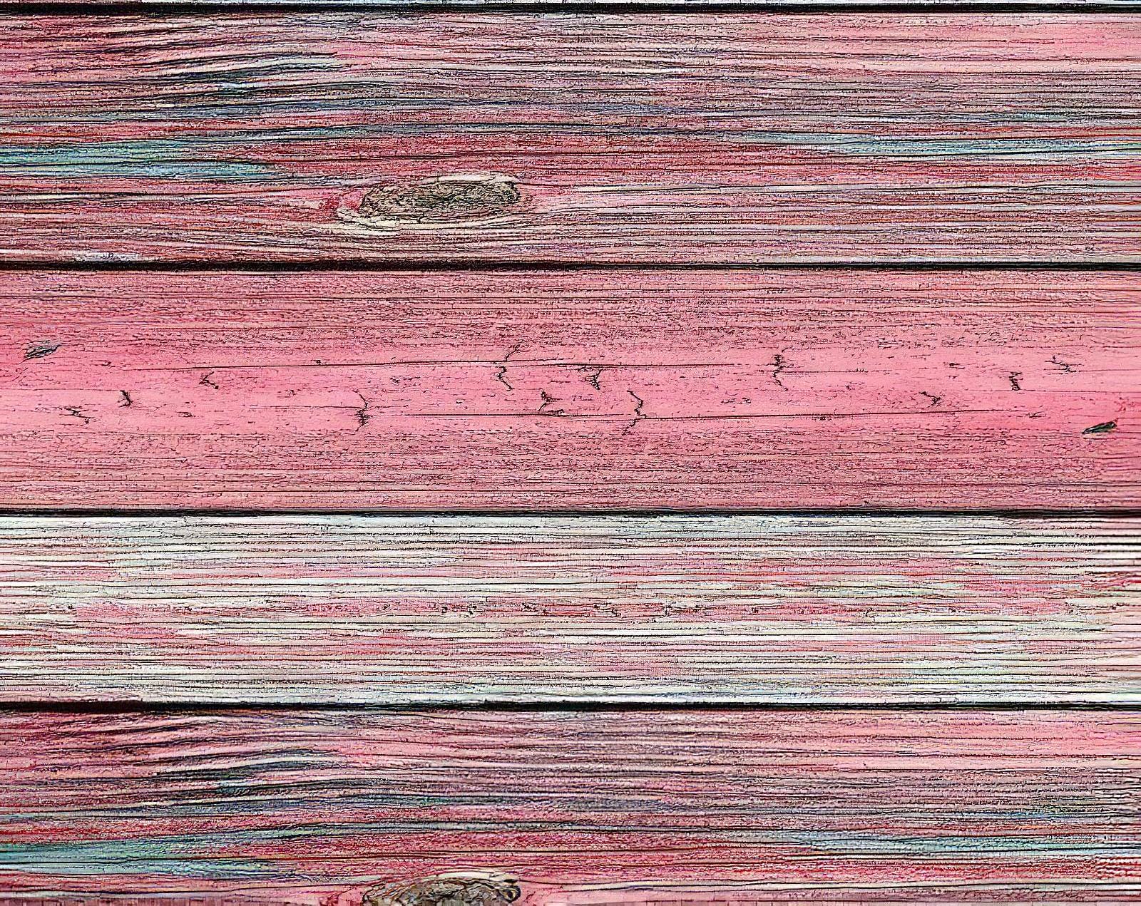 Pink Wood Decoupage Paper - Large Furniture Sizes