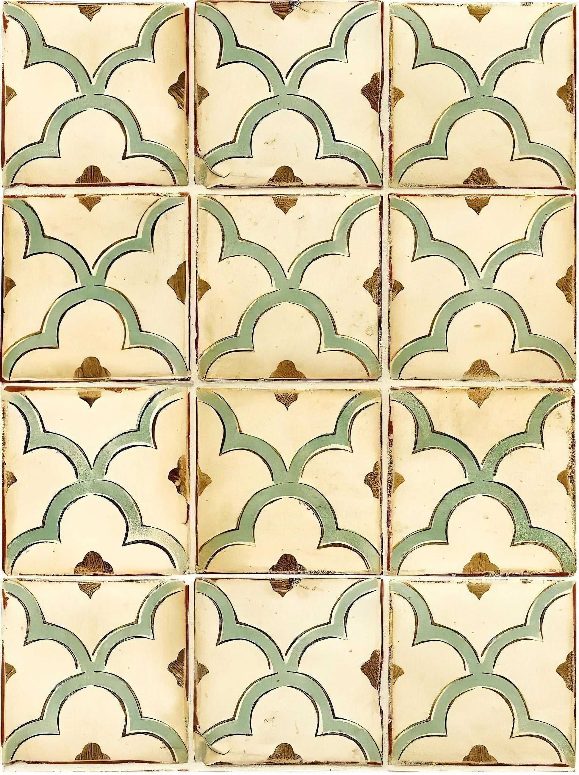 moroccon tile decoupage paper