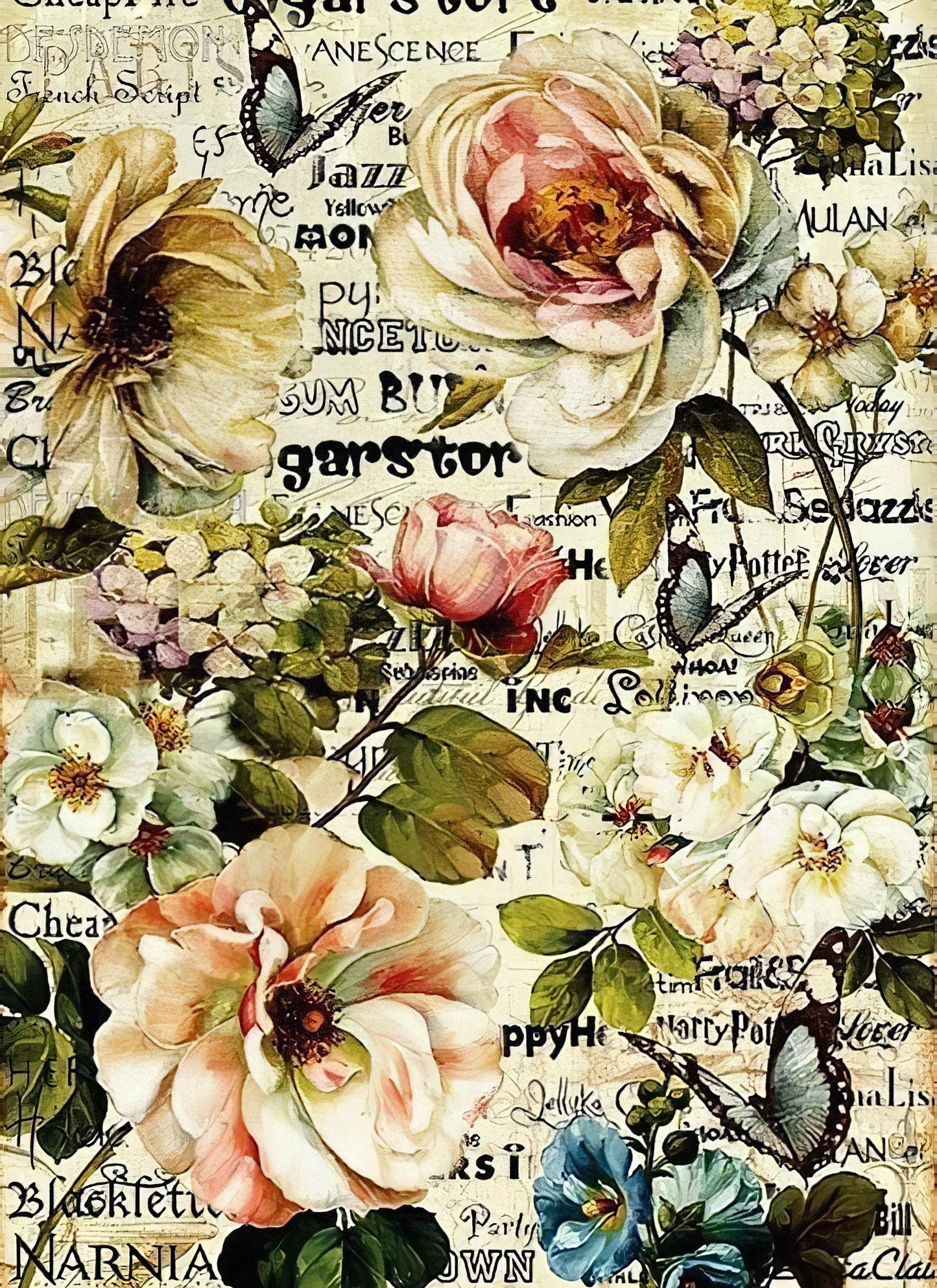 roses collage