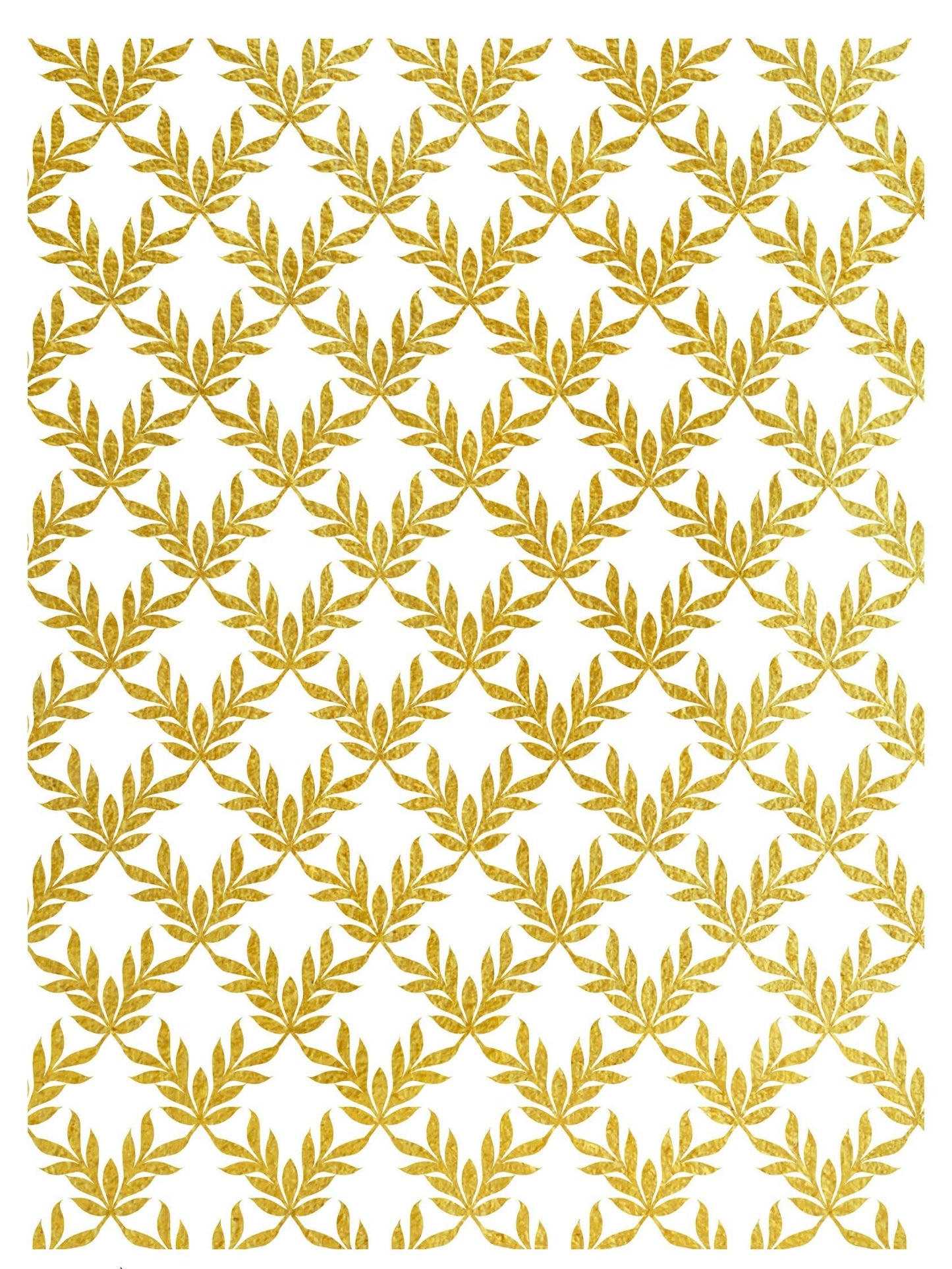 gold leaf decoupage paper