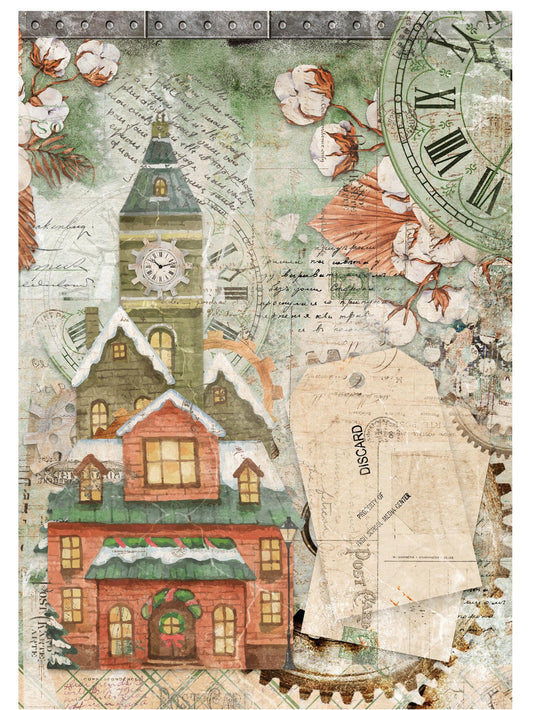 christmas decoupage paper