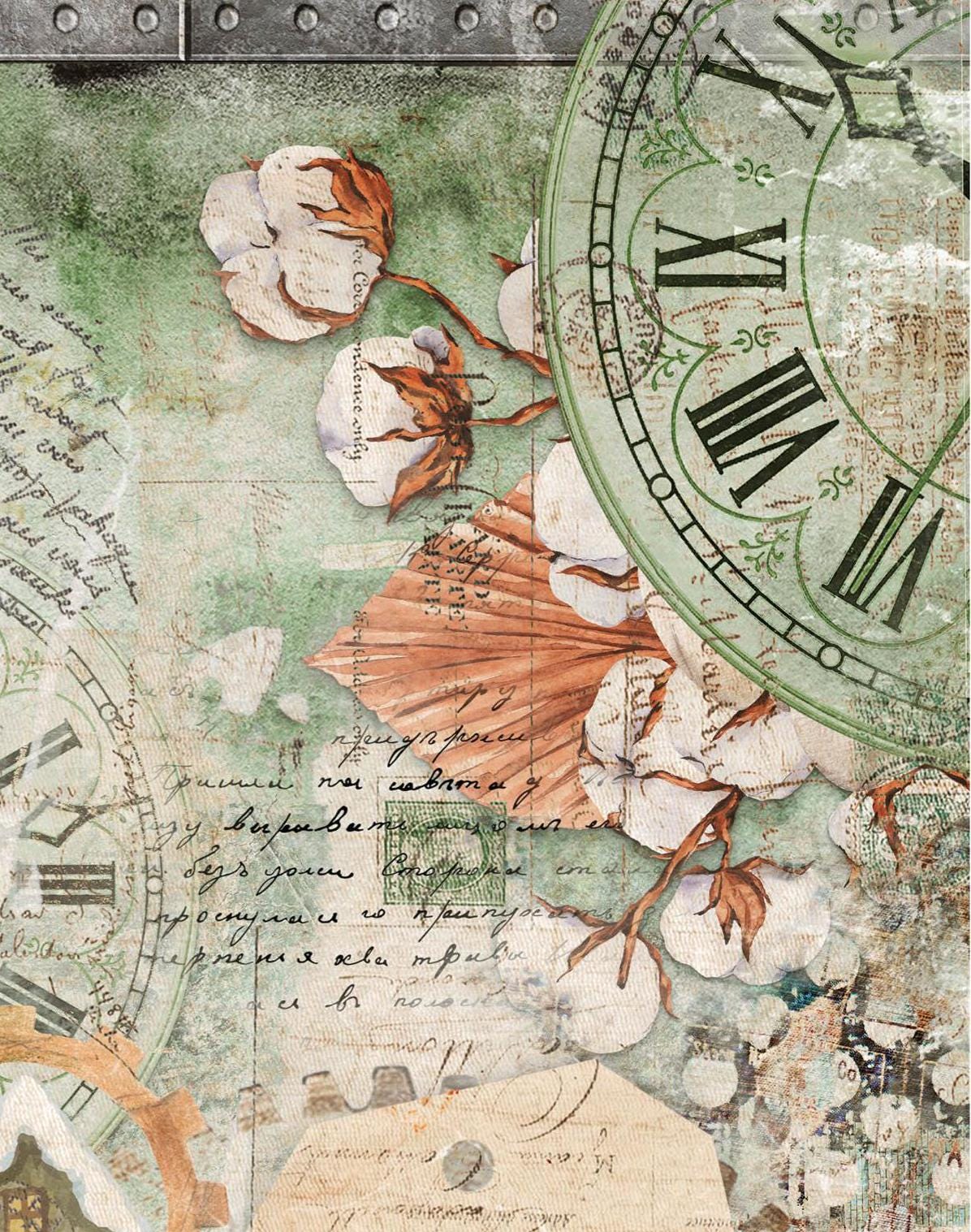 Large Decoupage Paper - Christmas Collection - 6 Size Options