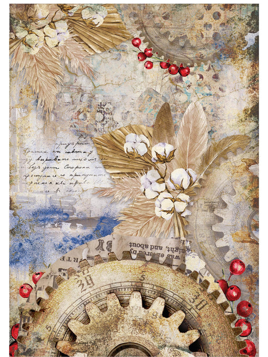 christmas decoupage