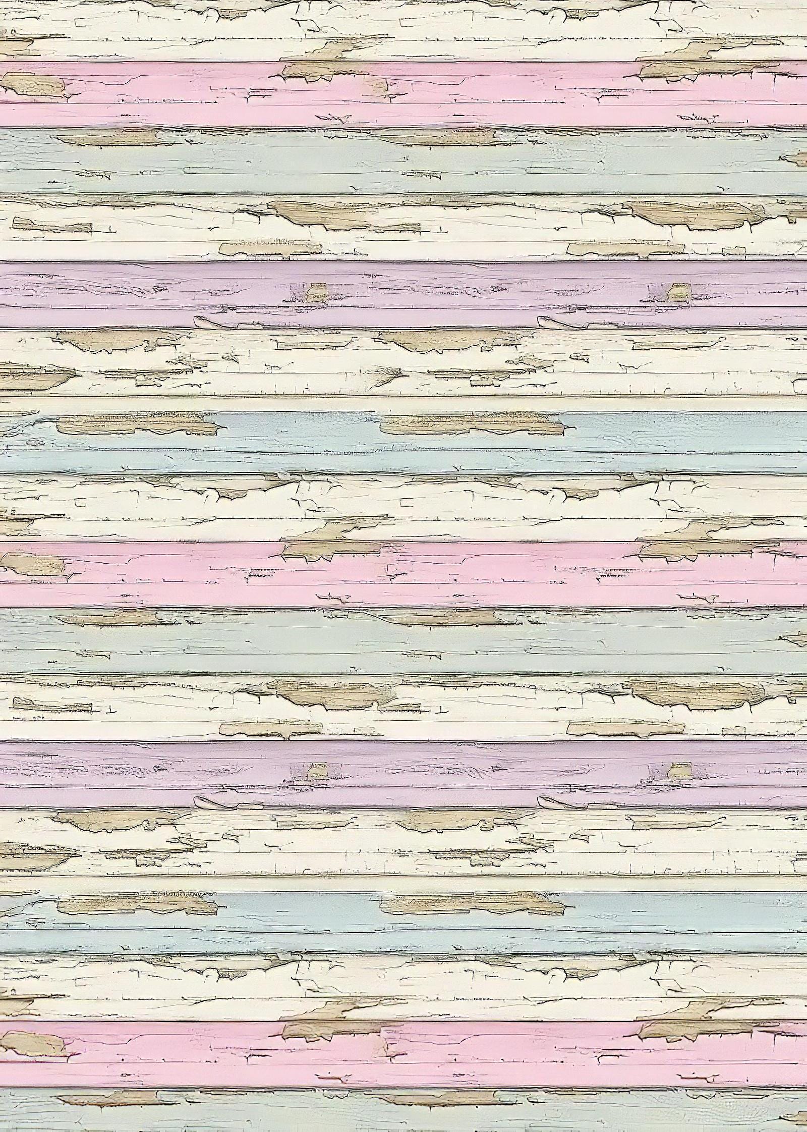 Old Wood Decoupage Paper - Large Furniture Sizes