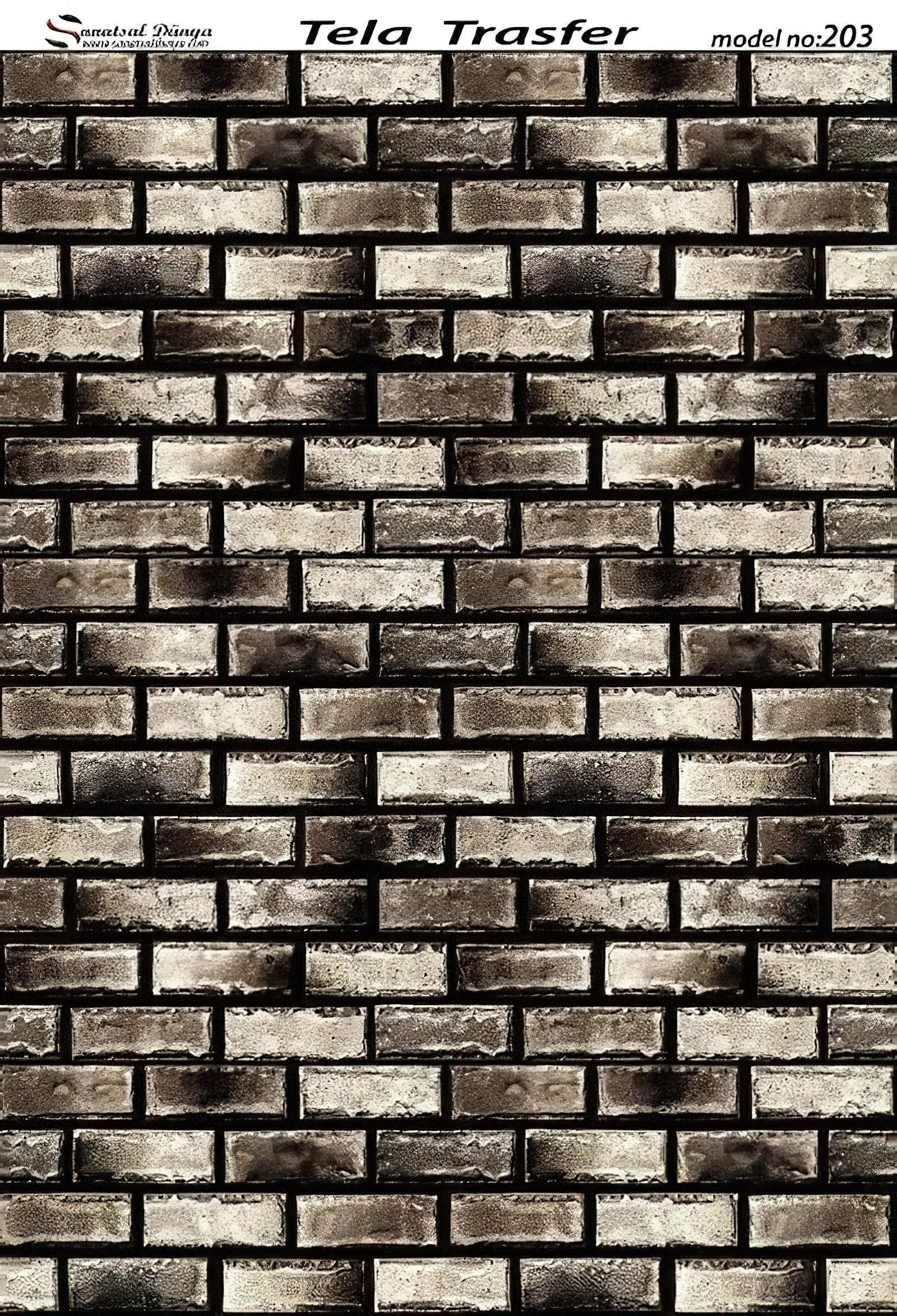 brick wall decoupage paper