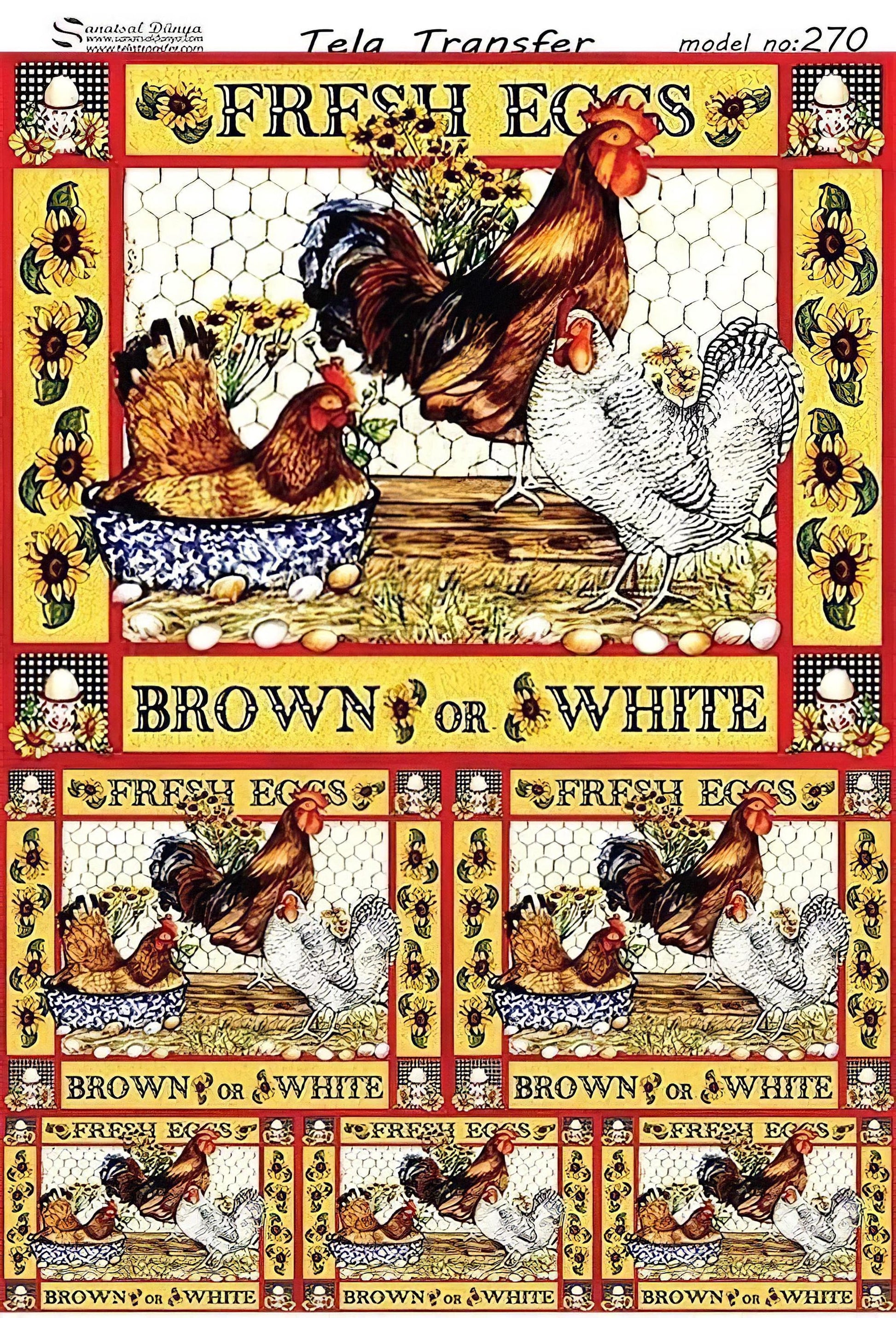 farm decoupage paper