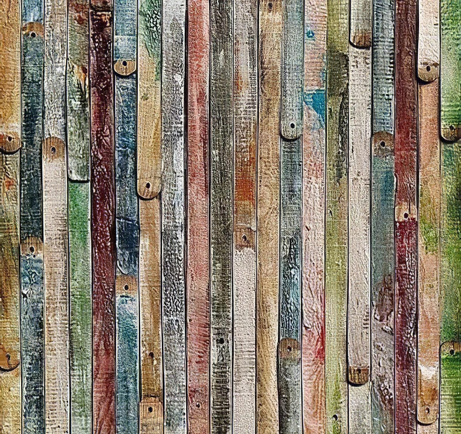 Weathered Wood Pattern - Decorative Decoupage Paper - for Furniture - Large Size Options [Colorful]