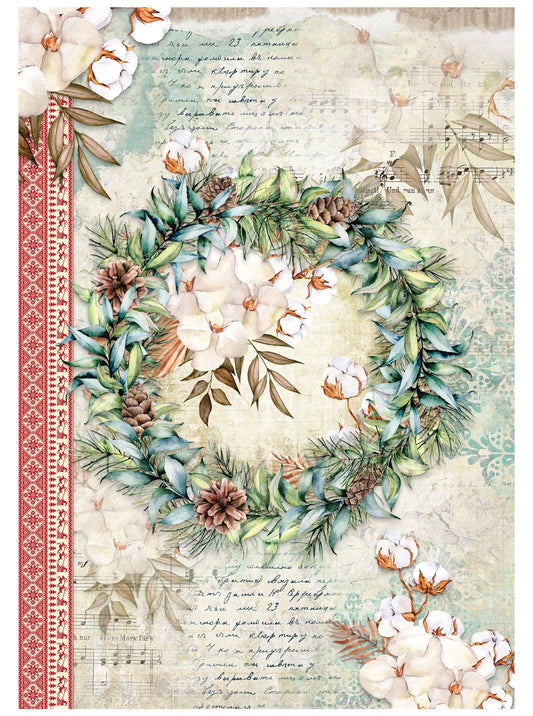 Christmas Collection - Large Decoupage Paper - 6 Size Options - Vintage Decoupage