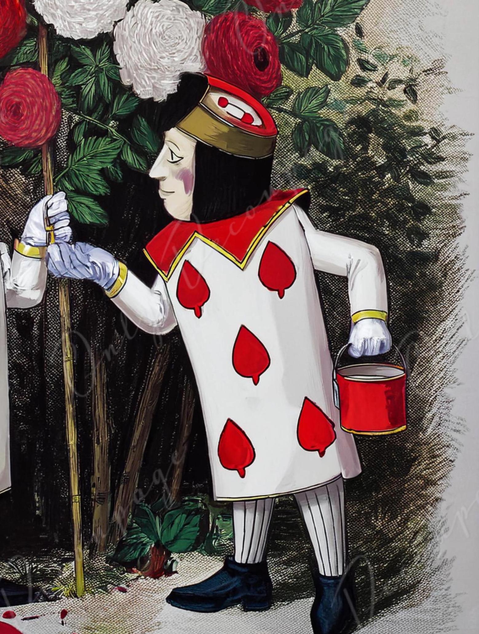 Fairytale Alice - Large Decoupage Paper - 6 Size Options - Card Gardeners