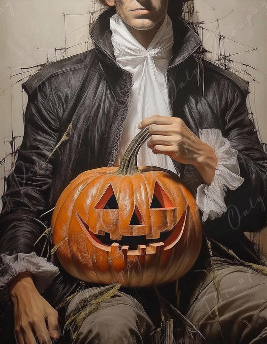 Large Decoupage Paper for Furniture - 6 Size Options - Halloween Collection